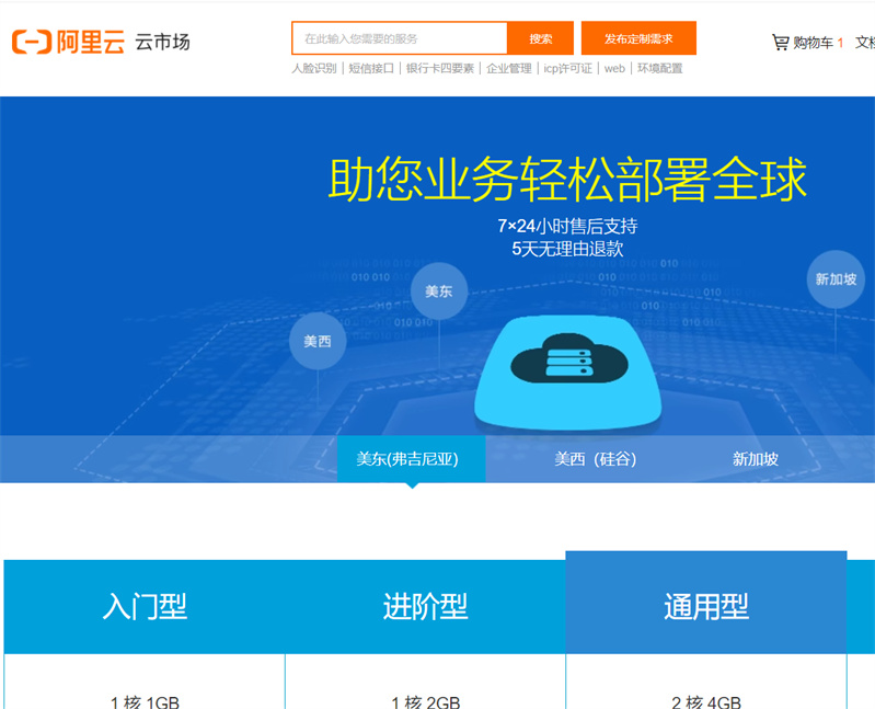 阿里云服务器部署多个web项目