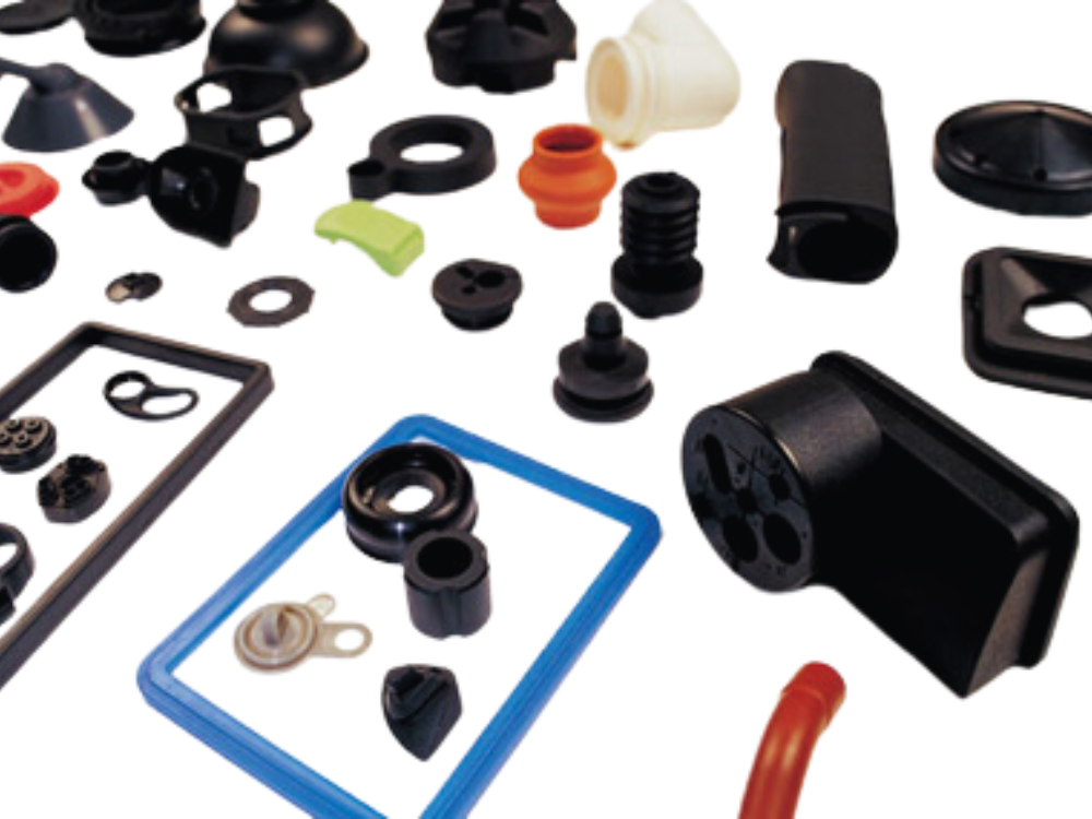 Electronic and Industrial 1 Custom molded rubber parts for electronic and industrial applications