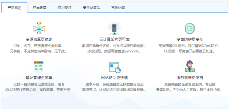 西部数码独立IP网站空间独享版概述